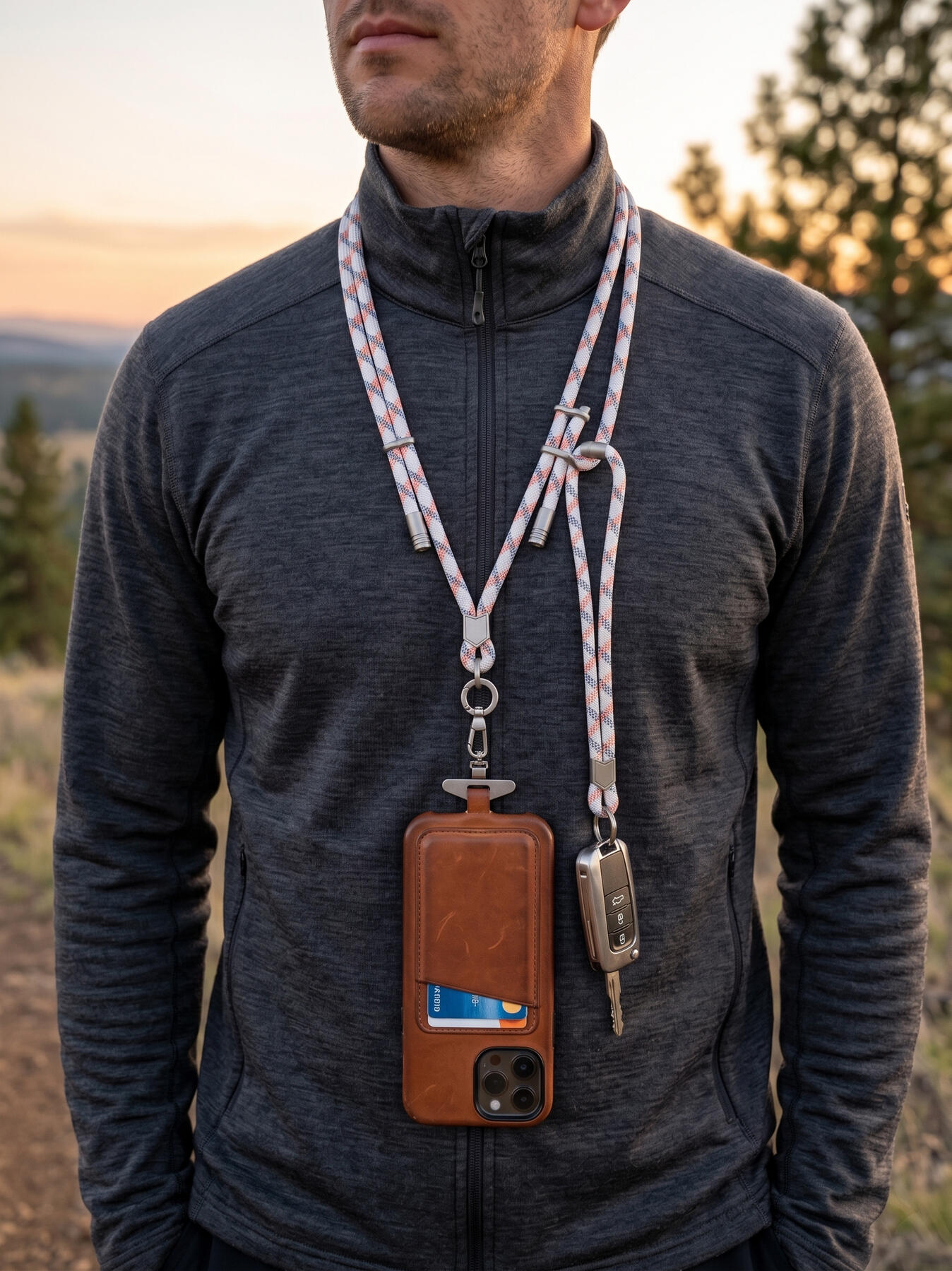 Anti-Theft 3-in-1 Carry Leash in Irresistible Colors